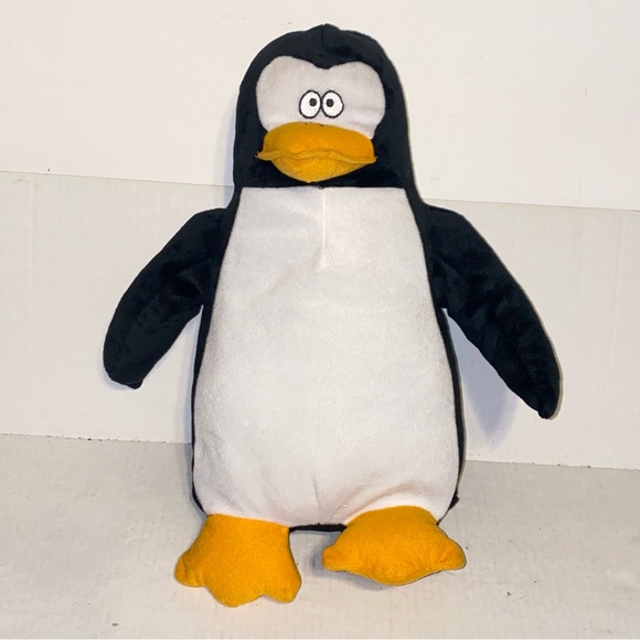 2010 Toy Factory Large Plush Stuffed 17" Standing Penguin - Picture 12 of 13